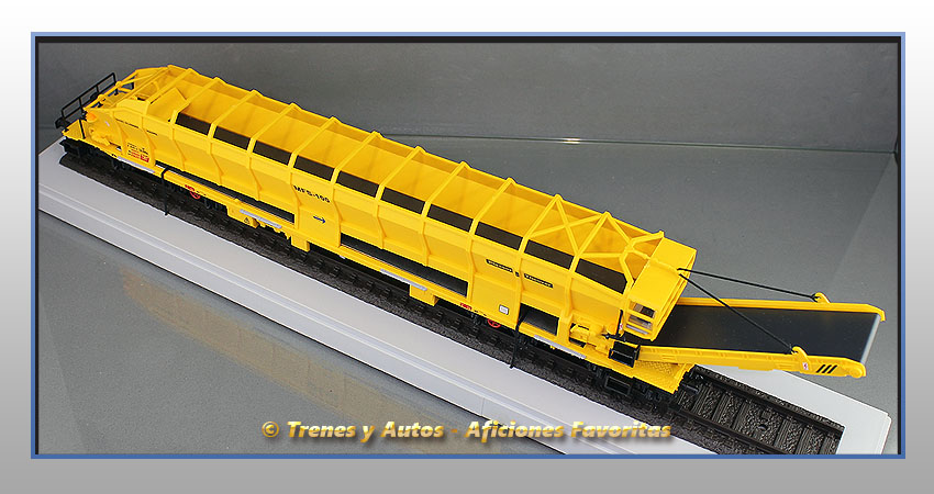 Vagón de transporte y unidad de silo MFS 100 - Plasser & Theurer